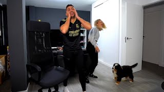 DjMariio con su nuevo PERRO y se MEA EN DIRECTO!!! 💦🦮😂🥹