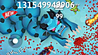 Snake io 🐍 game i Reached by highest +point in this map and the record top1 Epic delicious! gameplay