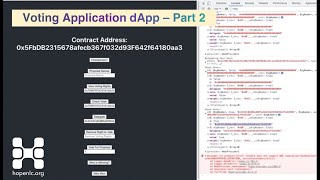 Part 2/2 Beginner Voting dApp with Solidity, React, Ethers.js, hardhat | Solidity #10 | Hope NLC