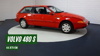 Volvo 480S | 44,979 km guaranteed | Maintenance history known | 1992 -VIDEO- www.ERclassics.com