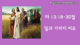 [마태복음 13:18-30절] 밀과 가라지 비유