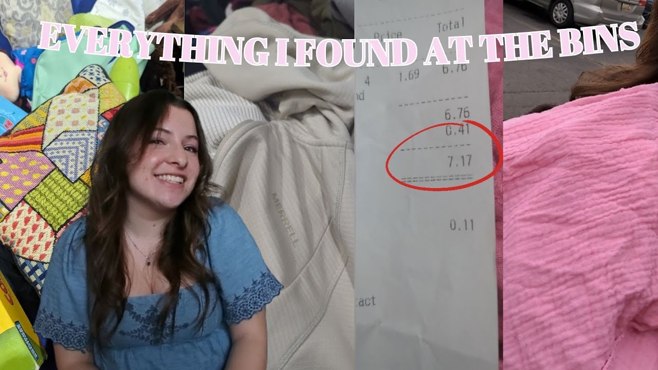 Big Goodwill Bins Haul Youtube