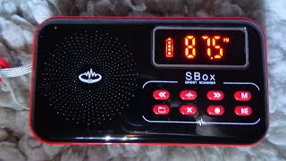 SBOX SPIRIT BOX  FROM GHOST STOP REVIEW, LIFE AFTERLIFE TV PRODUCTIONS.