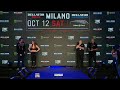 bellator milan face off