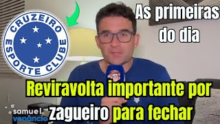 MATHEUS PEREIRA CHEGOU • CRUZEIRO RETOMA NEGOCIAÇÃO POR VALENTIN? FABRÍCIO BRUNO CHEGA NESTA SEXTA