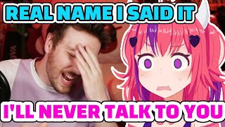 Ironmouse says CDawgVA Full Name and he said her Real Name