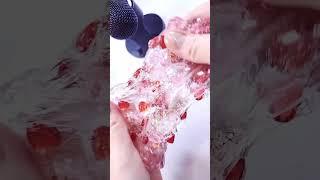 【ASMR】ハートと星のスライム #slime #スライム #asmr #crunch #クリアスライム