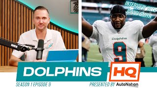 Jonnu Smith EXCLUSIVE INTERVIEW after his CAREER-HIGH GAME l Dolphins HQ l Miami Dolphins