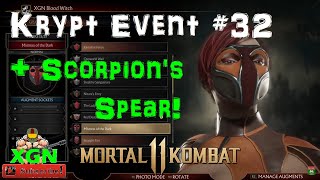 Mortal Kombat 11 Krypt event #32 location, PLUS how to get Scorpion's Spear