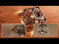 Aterrizaje de Perseverancia en Marte - animación 4k (español)