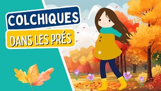 Colchiques dans les prés 🍂🍁| Comptines et chansons par Les Mômeries