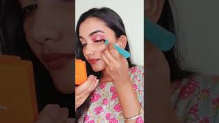 Trying the SWISSBEAUTY X PURPLLE CRAZE COLLECTION. #ytshorts #trending #beginnersmakeup #review