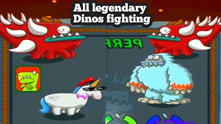 Crazy dino park all  Dinos best fighting