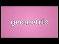 geometric meaning