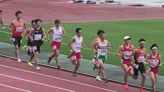 第50回山口県陸上競技選手権大会5000m 3組 20230505 @維新みらいふスタジアム