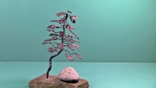 Copper and Steel Pine Tree