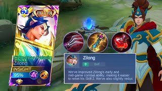 THANK YOU MOONTON! THIS BUFFED ZILONG IS GOING TO BE A NIGHTMARE💀