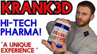 THE NEW JACK3D⁉️ KRANK3D PRE WORKOUT REVIEW | HI TECH PHARMA