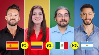 Spain vs. Colombia vs. Mexico vs. Argentina | Spanish Word Differences