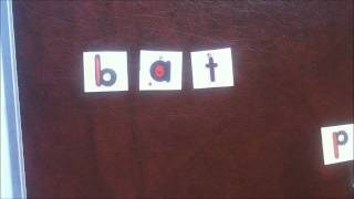 Decoding and Blending CVC words - Tracking Activities - Lively Letters