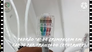 Como crimpar e testar cabos de rede.