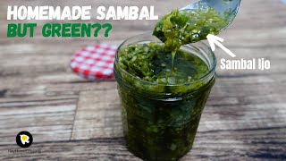 Homemade Sambal, but Green! - Sambal Ijo Recipe