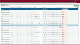 How do I search for a course by attribute?