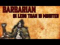 Barbarian Bite Sized | How to Play Barbarian in Pathfinder 2e