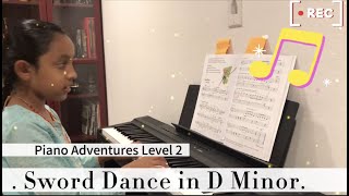 Sword Dance in D Minor on Piano by Advika S