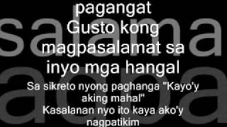 Hambog Ng Sagpro Krew - I love Haters (LYRICS)