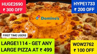 Domino's Cheese Volcano Pizza 🍕 Dominos Coupon Code Today 🧀 Domino's Pizza Offer