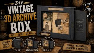 This Vintage Archive Box Reveals a Hidden World ✨ | Magical Mechanism May