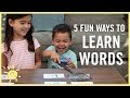 PLAY | Fun Ways to Learn Words!! (Reading/ Writing)