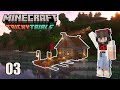 A Tuff Boat House! | Let's Play Minecraft 1.21 | Episode 3