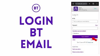 How to Login BT Email (2026) | BT Email Sign in