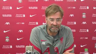 Klopp on the 'Reds' draw for the group stage of the Champions League