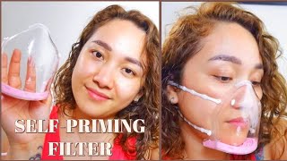 Self-Priming Filter Protective Mask - How to Assemble and an Honest Review - Where to Buy?