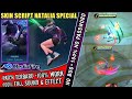 NEW SCRIPT SKIN NATALIA SPECIAL CYBER SPECTRE NO PASSWORD | FULL EFFECT & SOUND LATEST PATCH MLBB