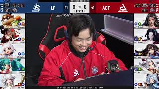 平安京OPL   LF vs ACT 14/11/2021