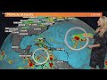 Tropics update: Disturbance in the Caribbean and tracking Tropical Storm Epsilon