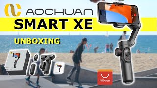 Unboxing AOCHUAN SMART XE | O melhor GIMBAL barato para importar em 2024