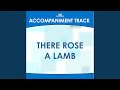 There Rose a Lamb (Low Key Db-D-Eb-E Without Background Vocals)