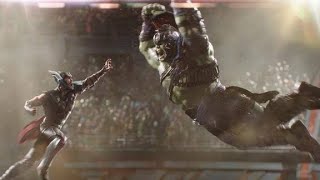Hulk vs Thor a marvelous fight scene in ragnarok