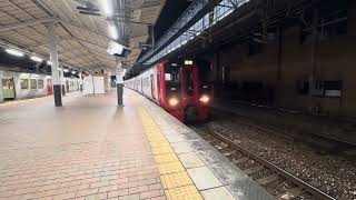 JR九州813系6両600番台 普通門司港行 小倉駅発車