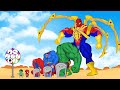 Rescue Baby SPIDERMAN & HULK, SUPERMAN vs IRON SPIDERMAN : Who Is The King Of Super Heroes ?