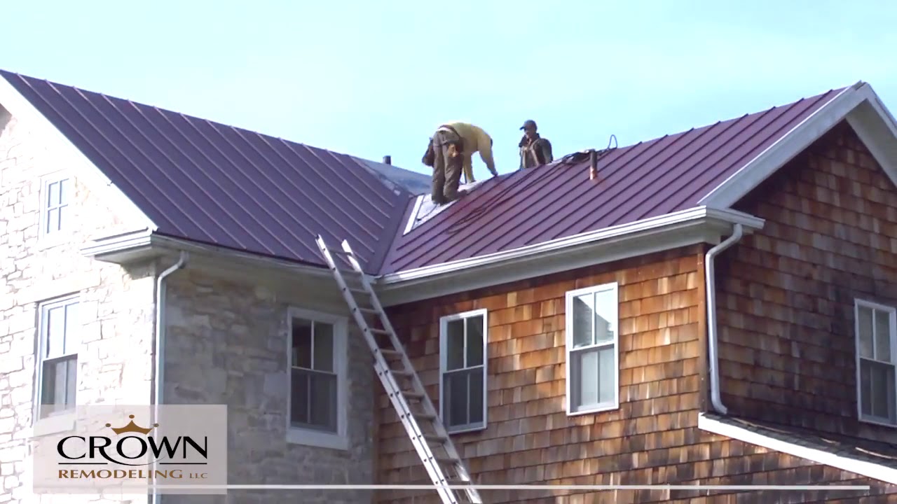 Crown Remodeling Time Lapse Metal Roof Replacement Youtube
