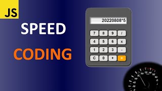 Simple Calculator In HTML CSS and JavaScript | SPEED CODING