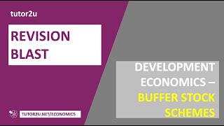 Economic Development - Do Buffer Stocks Work?