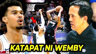 Grabe yung adjustment ni Coach Spo, nakahanap ng katapat si Wembanyama!