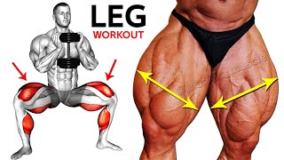 7 BEST LEG EXERCISES TO GET WIDE THIGH WORKOUT !🎯